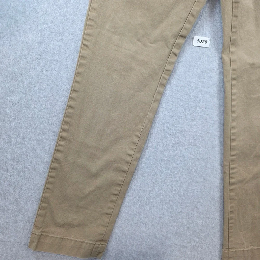 Banana Republic Mason Chino Mens 29x32‎ Khaki Tan Athletic Tapered Pants Cotton